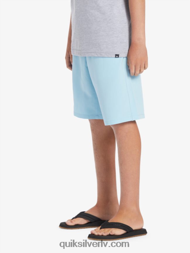 zēni Quiksilver 8-16 okeāna elastīgie 18 abinieku borta šorti debesu zils 88064R2068