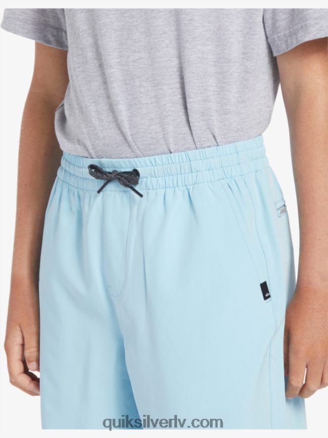 zēni Quiksilver 8-16 okeāna elastīgie 18 abinieku borta šorti debesu zils 88064R2068