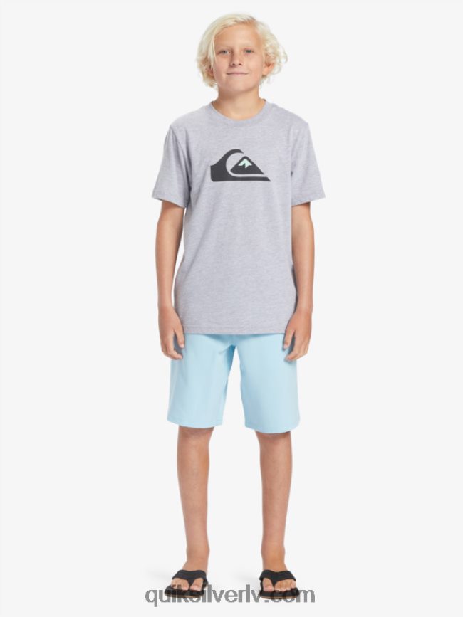 zēni Quiksilver 8-16 okeāna elastīgie 18 abinieku borta šorti debesu zils 88064R2068