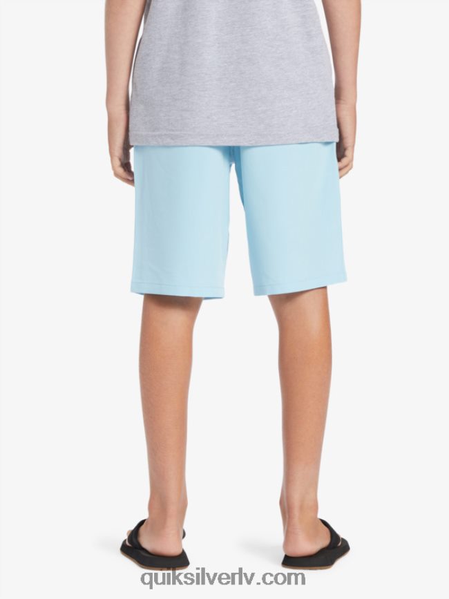 zēni Quiksilver 8-16 okeāna elastīgie 18 abinieku borta šorti debesu zils 88064R2068