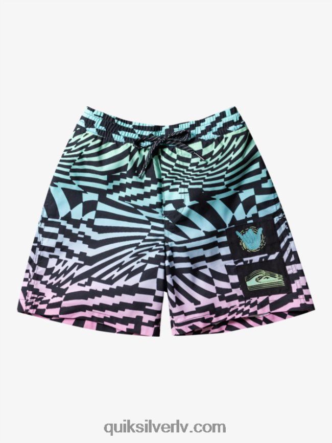 zēni Quiksilver 8-16 radikālas 14 zalves melns 88064R1988