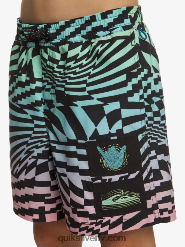 zēni Quiksilver 8-16 radikālas 14 zalves melns 88064R1988