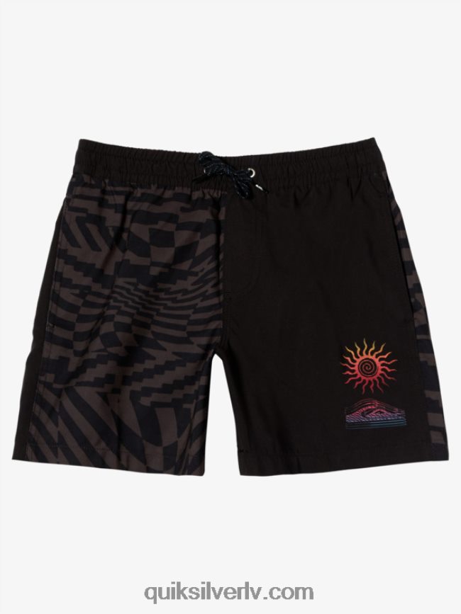 zēni Quiksilver 8-16 radikālas 14 zalves melns 88064R1989