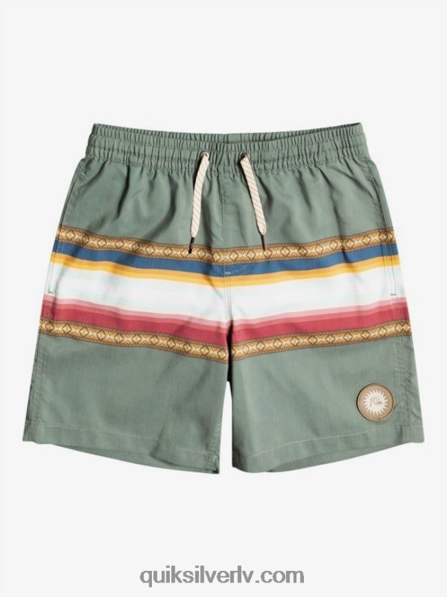 zēni Quiksilver 8-16 saulē izbalējis 15 pārstrādātas zalves timiāns 88064R2321