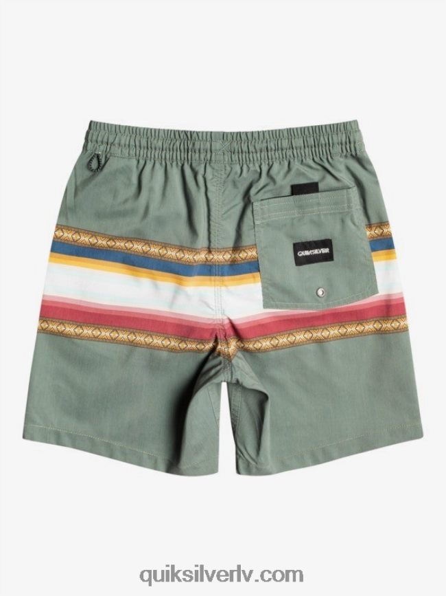 zēni Quiksilver 8-16 saulē izbalējis 15 pārstrādātas zalves timiāns 88064R2321