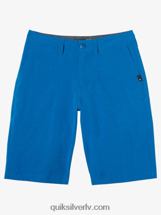 zēni Quiksilver 8-16 savienība viršu abinieku 20 dēļu šorti snorkel zils 88064R2058