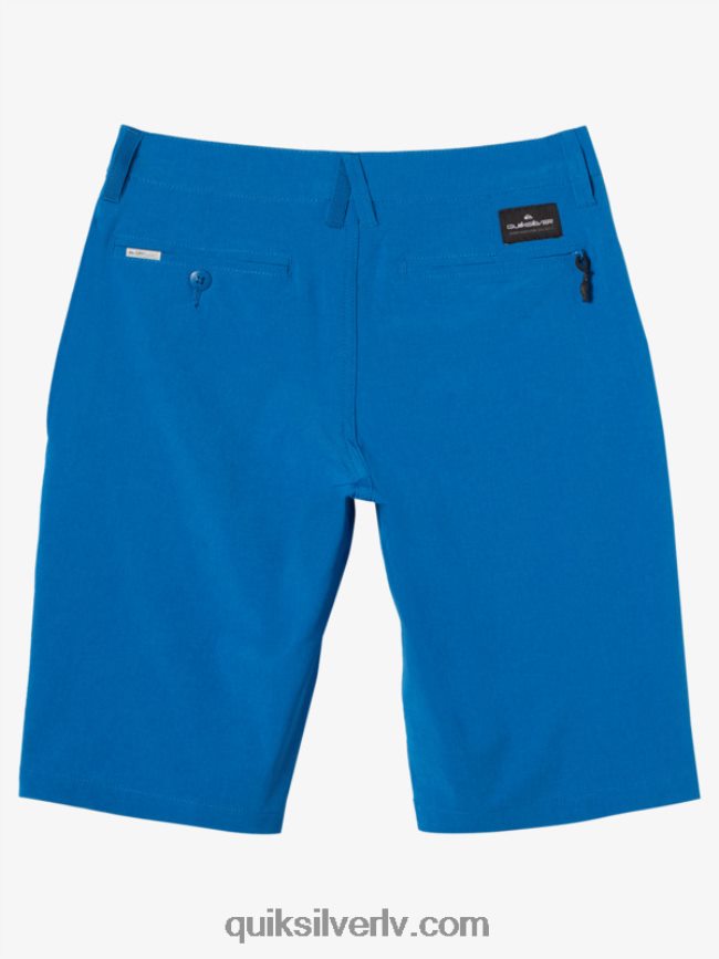 zēni Quiksilver 8-16 savienība viršu abinieku 20 dēļu šorti snorkel zils 88064R2058