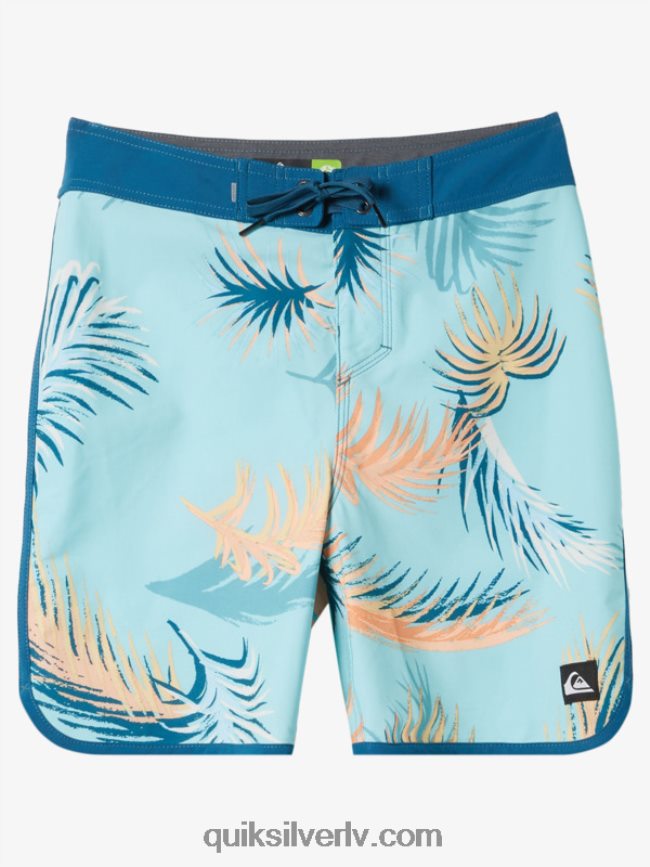 zēni Quiksilver 8-16 surfsilk ķemmīšgliemene 17 dēļu šorti marokas zils 88064R2019
