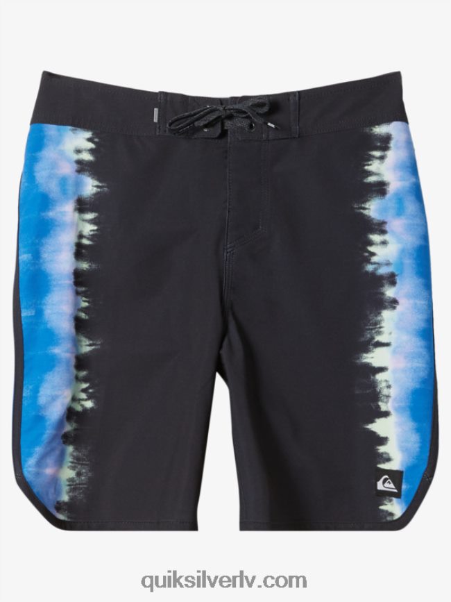 zēni Quiksilver 8-16 surfsilk ķemmīšgliemene 17 dēļu šorti melns 88064R2018