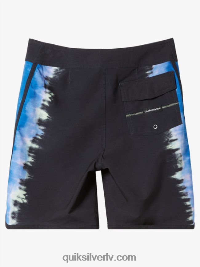 zēni Quiksilver 8-16 surfsilk ķemmīšgliemene 17 dēļu šorti melns 88064R2018