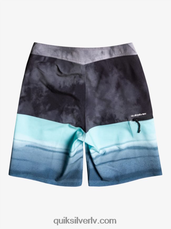 zēni Quiksilver 8-16 surfsilk five-0 17 boardšorti melns 88064R2298