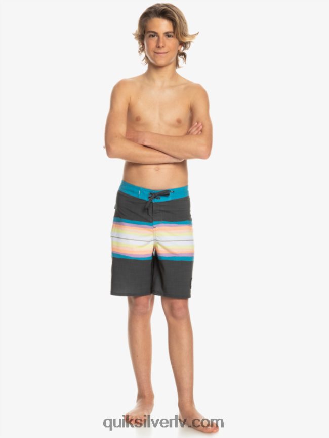 zēni Quiksilver 8-16 surfsilk sveķu tonis 17 boardšorti asfalts 88064R2303