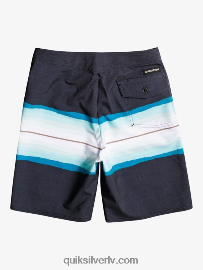 zēni Quiksilver 8-16 surfsilk sveķu tonis 17 boardšorti melns 88064R2301