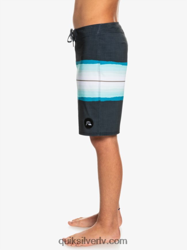 zēni Quiksilver 8-16 surfsilk sveķu tonis 17 boardšorti melns 88064R2301