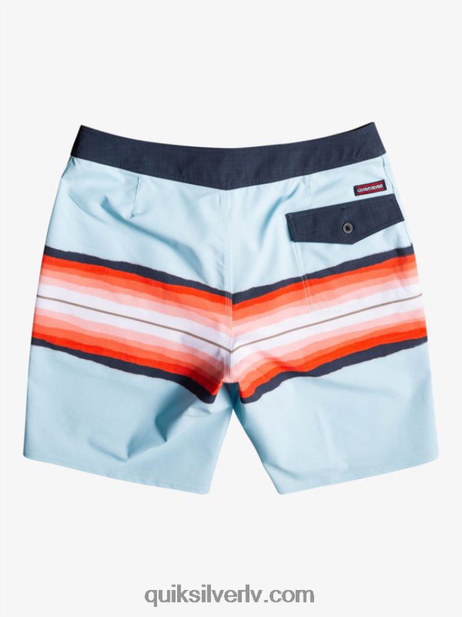 zēni Quiksilver 8-16 surfsilk sveķu tonis 17 boardšorti zili pelēks 88064R2302