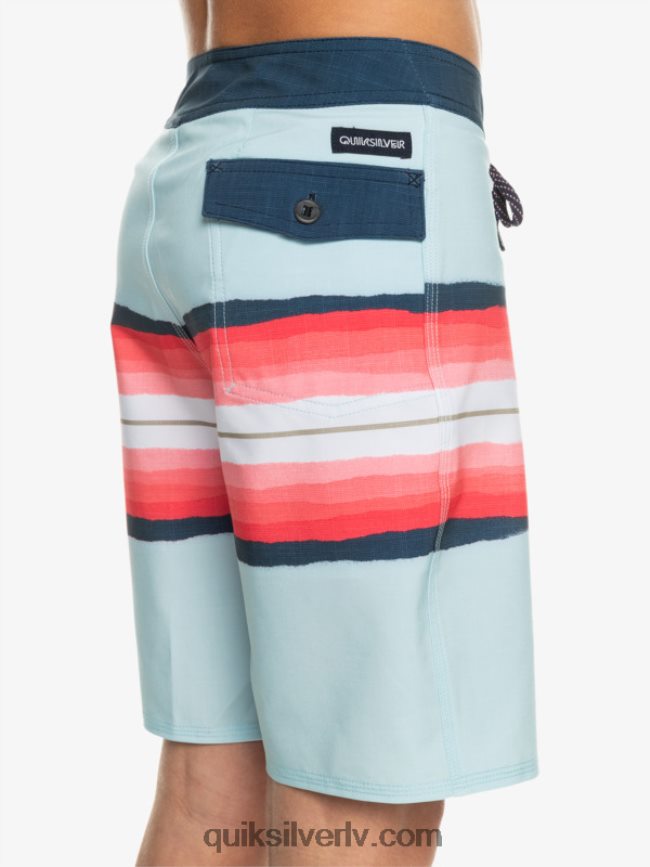 zēni Quiksilver 8-16 surfsilk sveķu tonis 17 boardšorti zili pelēks 88064R2302