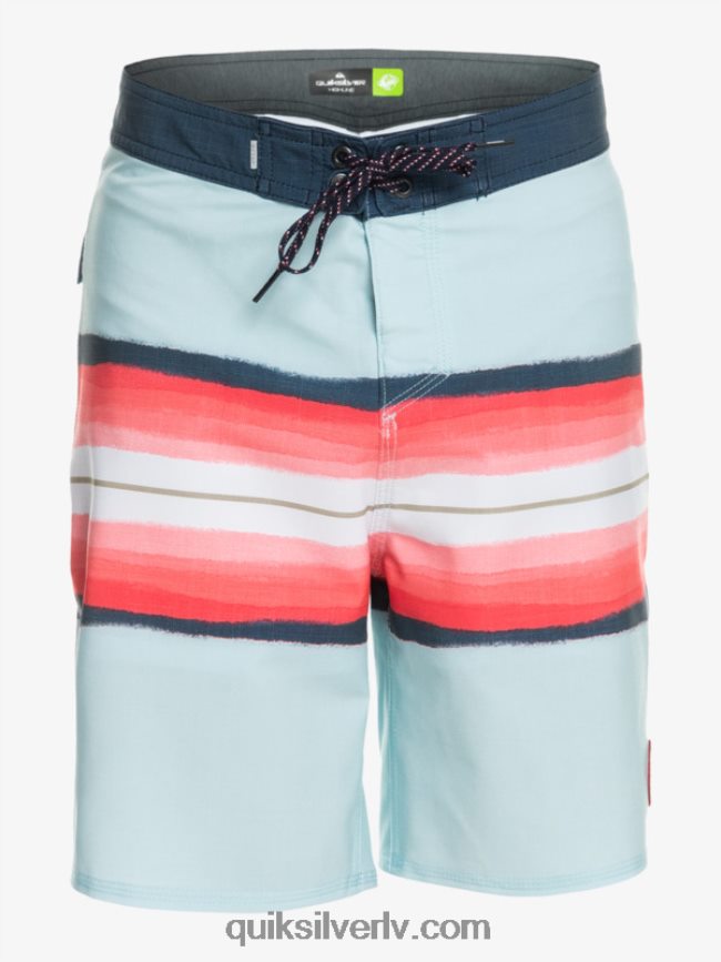 zēni Quiksilver 8-16 surfsilk sveķu tonis 17 boardšorti zili pelēks 88064R2302
