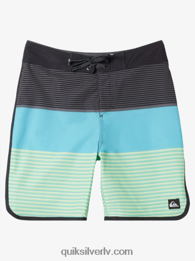 zēni Quiksilver 8-16 surfsilk tihuana 17 boardšorti melns 88064R1982