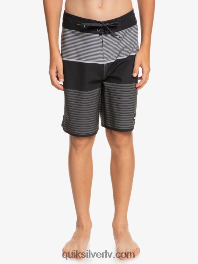 zēni Quiksilver 8-16 surfsilk tihuana 17 boardšorti melns 88064R1987