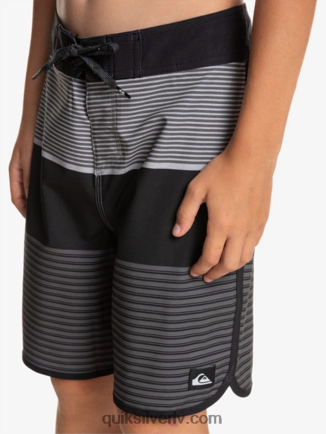 zēni Quiksilver 8-16 surfsilk tihuana 17 boardšorti melns 88064R1987
