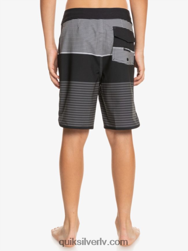 zēni Quiksilver 8-16 surfsilk tihuana 17 boardšorti melns 88064R1987