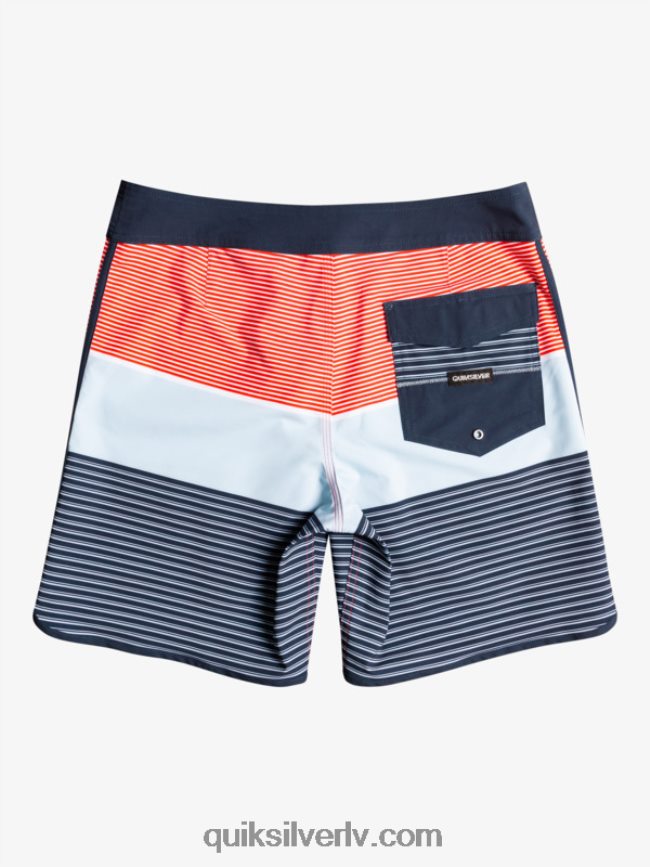 zēni Quiksilver 8-16 surfsilk tijuana yth 17 boardshort augsta riska sarkans 88064R2272