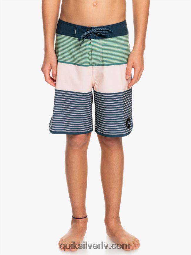 zēni Quiksilver 8-16 surfsilk tijuana yth 17 boardshort plīvuru roze 88064R2271