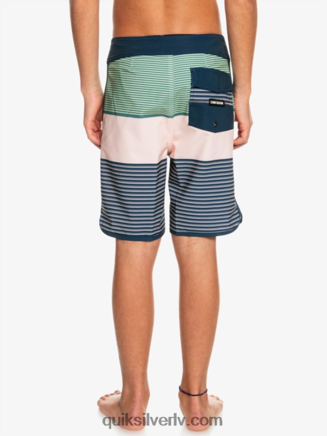 zēni Quiksilver 8-16 surfsilk tijuana yth 17 boardshort plīvuru roze 88064R2271