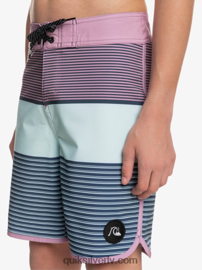 zēni Quiksilver 8-16 surfsilk tijuana yth 17 boardshort putekļaina orhideja 88064R2270