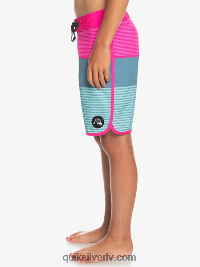 zēni Quiksilver 8-16 surfsilk tijuana yth 17 boardshort rozā glo 88064R2268