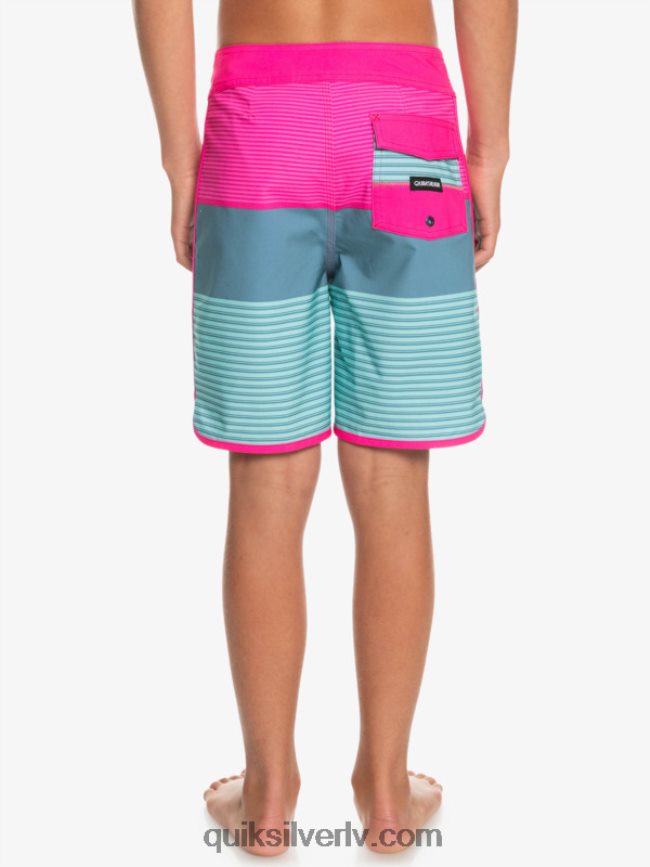zēni Quiksilver 8-16 surfsilk tijuana yth 17 boardshort rozā glo 88064R2268