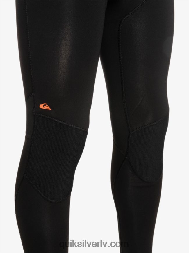 zēni Quiksilver 8-16 3/2mm ikdienas sesijas hidrotērps ar rāvējslēdzēju melns/provinces zils 88064R2223