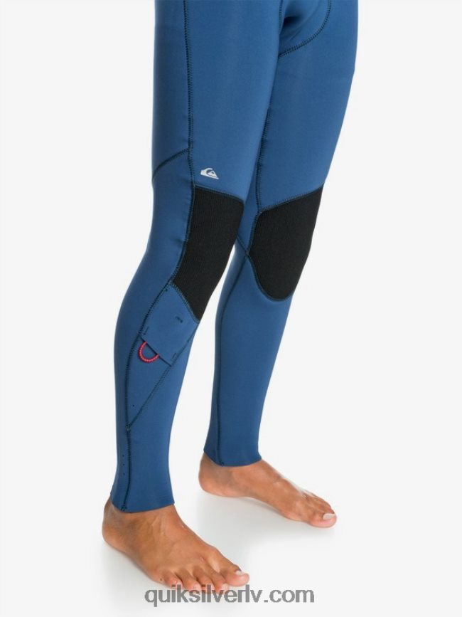 zēni Quiksilver 8-16 4/3mm sesijas l/sl fullsuit zīmotnes zilā krāsā 88064R2189