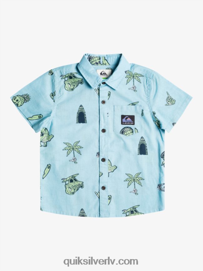 zēni Quiksilver 2-7 nono surfday krekls debeszils - nono surfday boy231 88064R2131