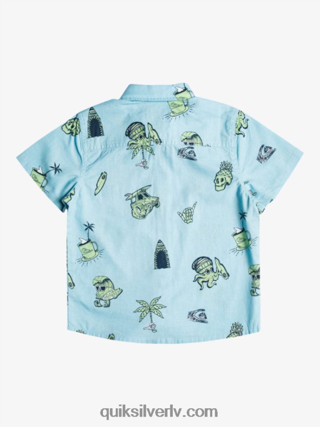 zēni Quiksilver 2-7 nono surfday krekls debeszils - nono surfday boy231 88064R2131