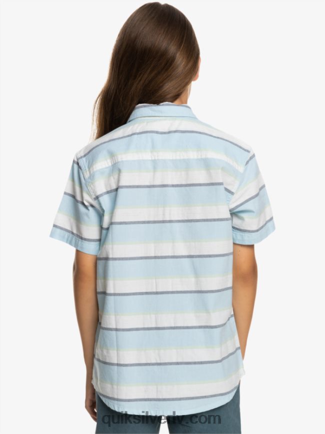 zēni Quiksilver 8-16 cali saullēkta krekls Baltais Kali saullēkts 231 88064R2158