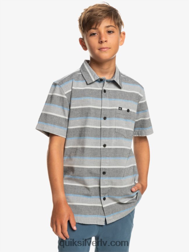 zēni Quiksilver 8-16 cali saullēkta krekls Melnā Kali saullēkts 231 88064R2157