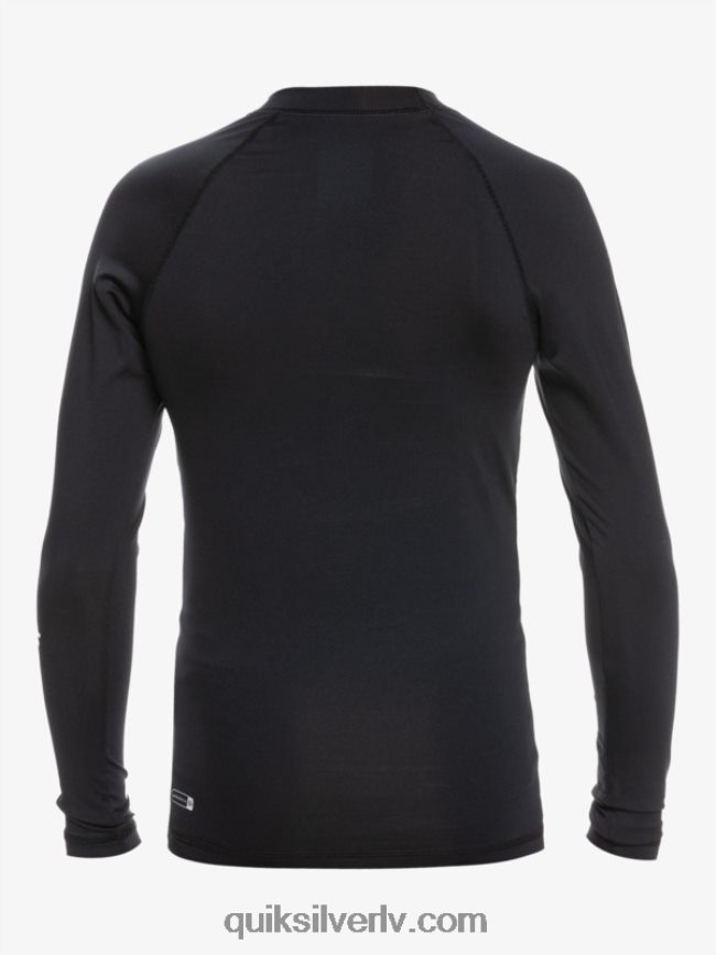 zēni Quiksilver 2-7 visu laiku ls l/sl surf tee melns 88064R2074