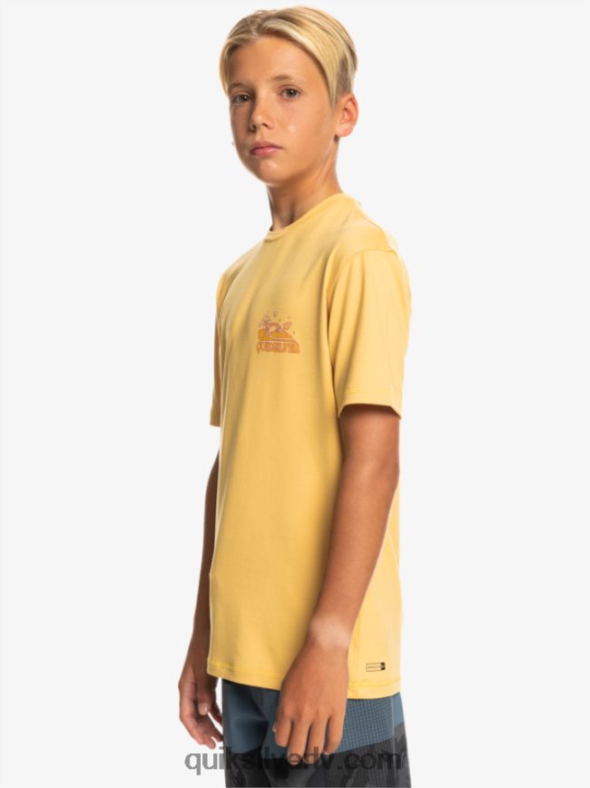 zēni Quiksilver 8-16 mix sesijas upf 50 īsām piedurknēm sērfošanas tee kvieši 88064R2015