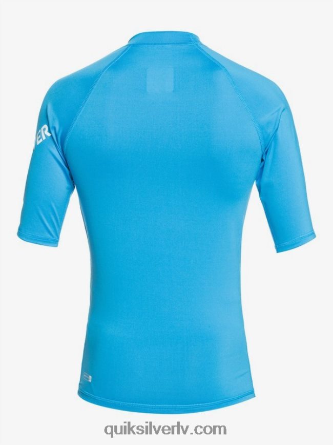 zēni Quiksilver 8-16 visu laiku īsām piedurknēm upf 50 rashguard blāvs 88064R2244