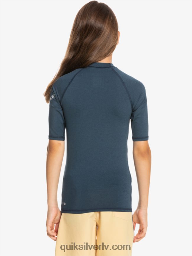 zēni Quiksilver 8-16 visu laiku ss jauniešu s/sl surf tee jūras žakete virši 88064R2061