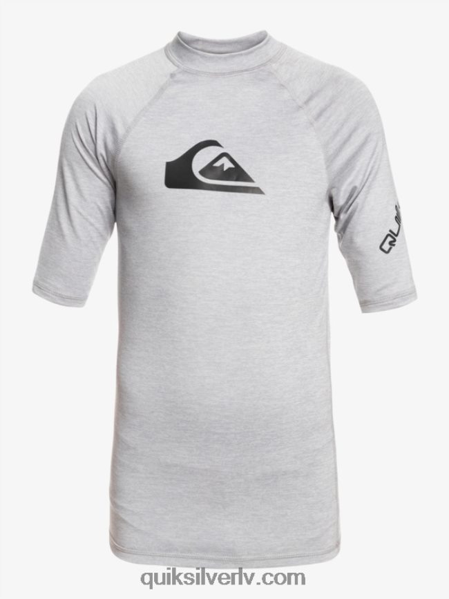 zēni Quiksilver 8-16 visu laiku ss jauniešu s/sl surf tee slapjš virši 88064R2062