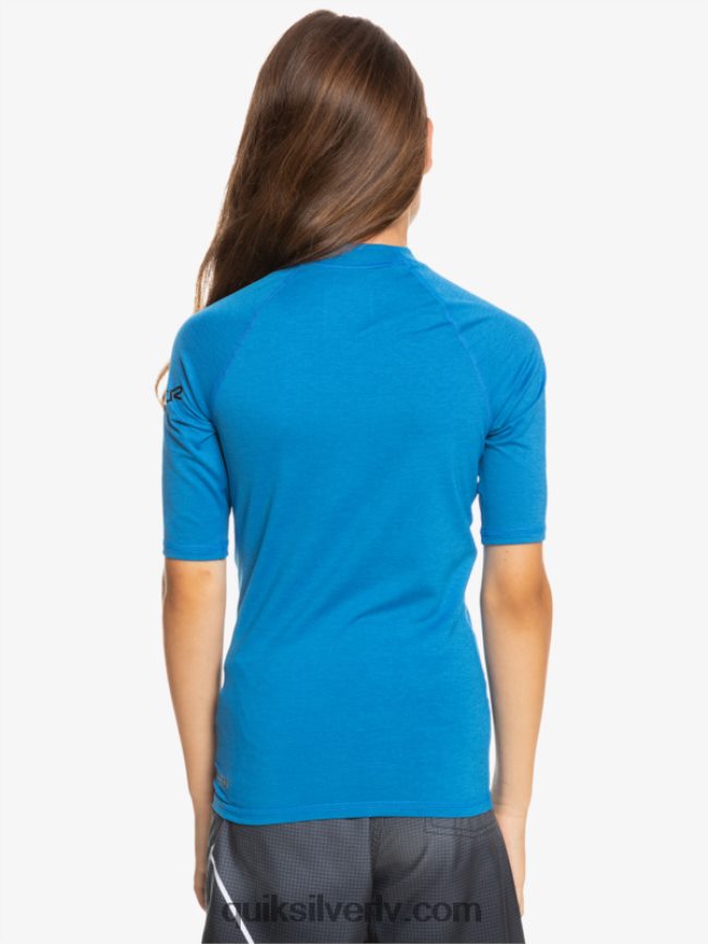 zēni Quiksilver 8-16 visu laiku ss jauniešu s/sl surf tee snorkel zils virši 88064R2063