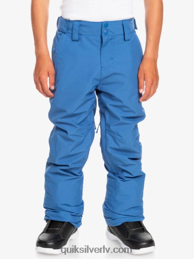 zēni Quiksilver 8-16 manta sniega bikses spilgts kobalts 88064R2294