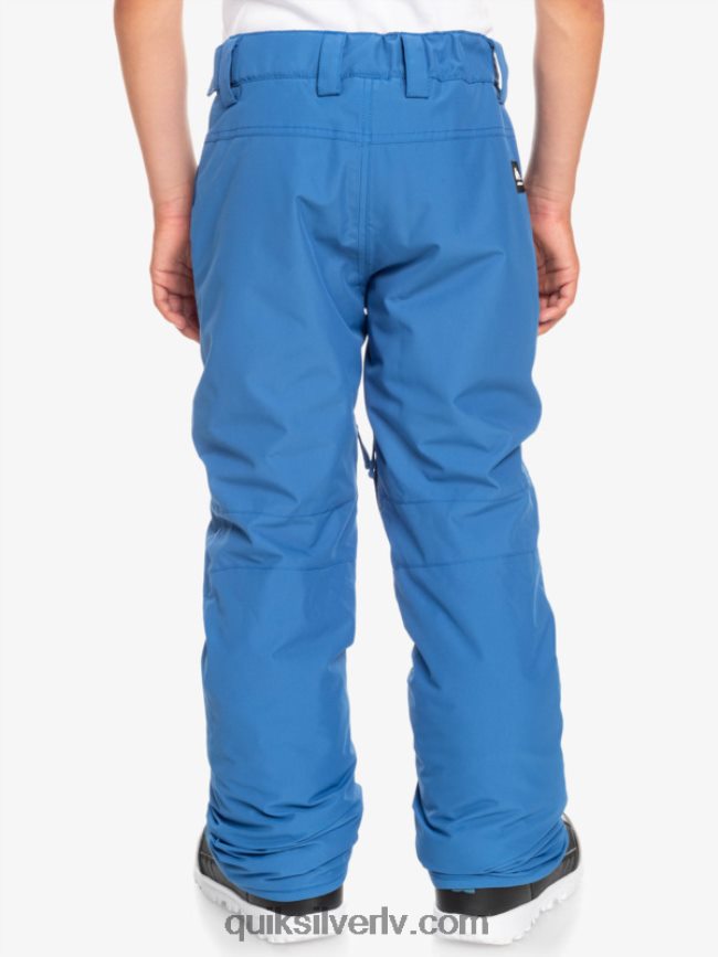 zēni Quiksilver 8-16 manta sniega bikses spilgts kobalts 88064R2294