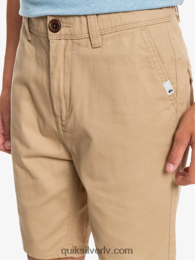 zēni Quiksilver 8-16 ikdienā 17 čino šorti vīraks 88064R2288