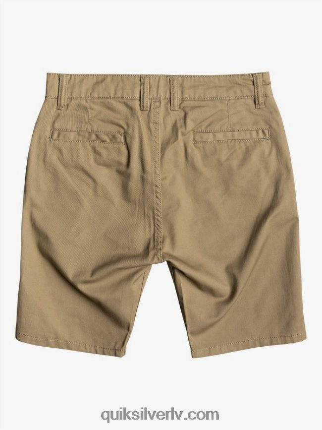zēni Quiksilver 8-16 jauni ikdienas savienība 17 chino šorti elmwood 88064R2278