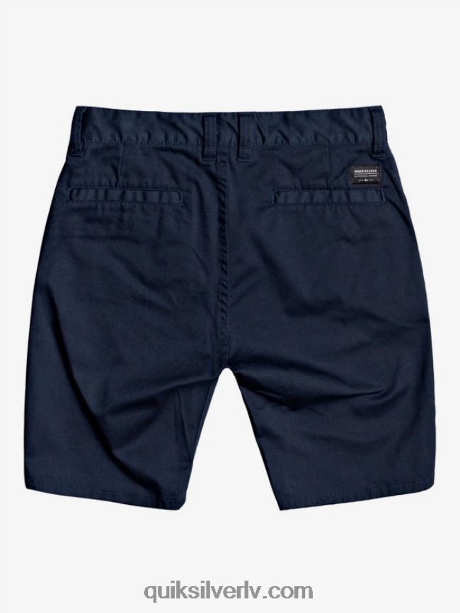 zēni Quiksilver 8-16 jauni ikdienas union stretch chino šorti jūras žakete 88064R2110