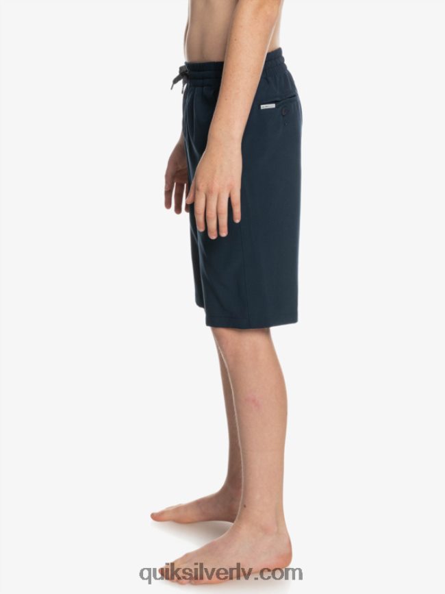 zēni Quiksilver 8-16 okeāna elastīgie amph yth 18 hibrīdšorti jūras žakete 88064R2256
