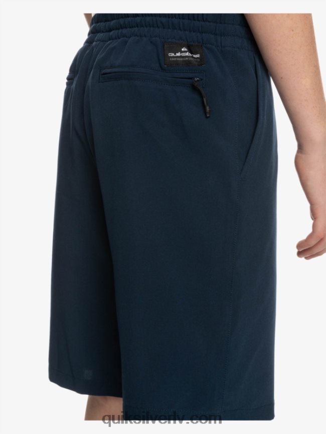 zēni Quiksilver 8-16 okeāna elastīgie amph yth 18 hibrīdšorti jūras žakete 88064R2256